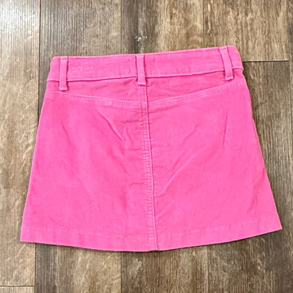 SO Pink Button-Front Kids Skirt - Picture 4 of 6